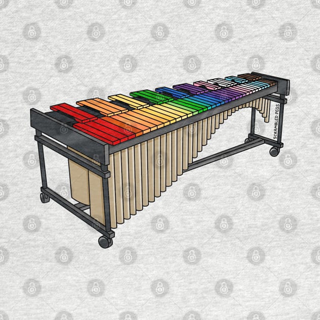 Progress Pride Flag Marimba by scrambledpegs